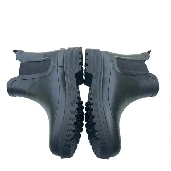 Chooka Women's Waterproof Plush Chelsea Bootie Fashion Rain Boot Preowned - Picture 4 of 8